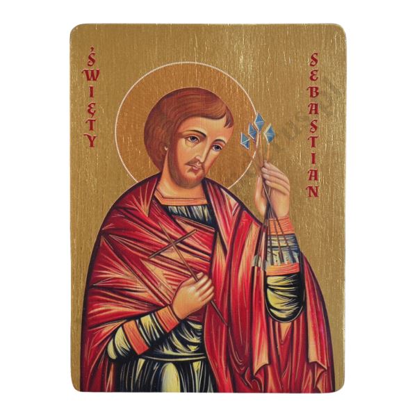 ŚW. SEBASTIAN - ikona 12 x 16 cm - 84578