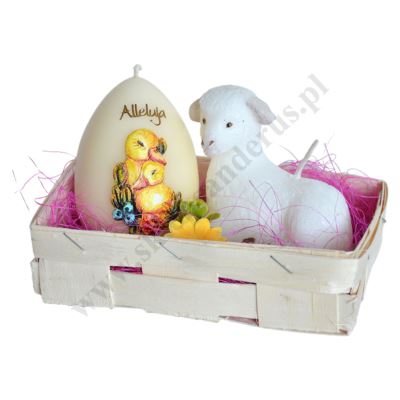 KOSZYCZEK WIELKANOCNY OZDOBNY - 70604