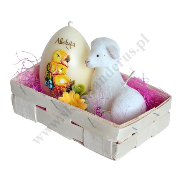 KOSZYCZEK WIELKANOCNY OZDOBNY - 70604