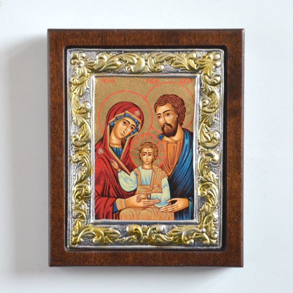 ŚWIĘTA RODZINA - ikona 8.1 x 10 cm - 75696