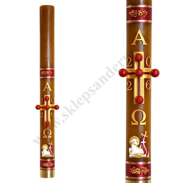 PASCHAŁ PARAFINOWO-WOSKOWY - wys. 90 cm - 69518