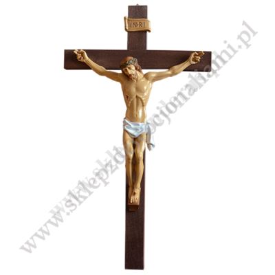 KRZYŻ DREWNIANY - wys.54 cm - 2062