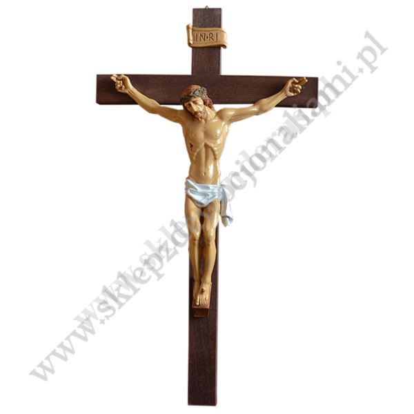 KRZYŻ DREWNIANY - wys.54 cm - 2062