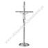 KRZYŻ METALOWY STOJĄCY - wys. 11 cm - 2083