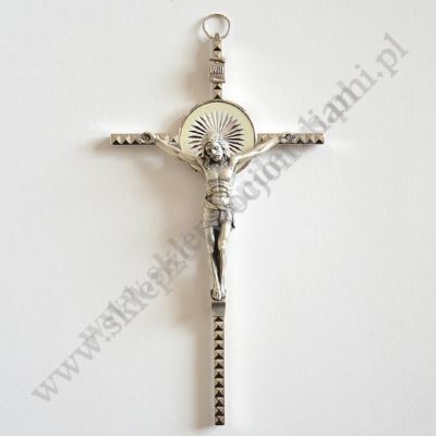 KRZYŻ METALOWY - wys. 16 cm - 68818