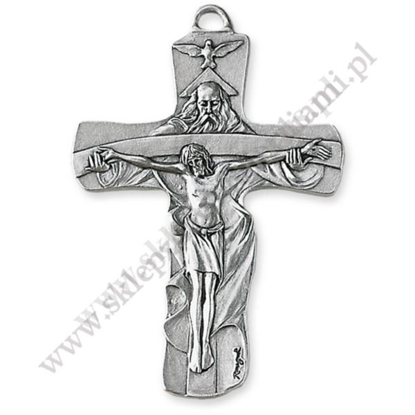 KRZYŻ TRÓJCA ŚWIĘTA - wys. 6.5 cm - 1824