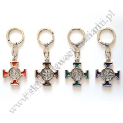 BRELOK Z MEDALIKIEM ŚW.BENEDYKTA - 2276