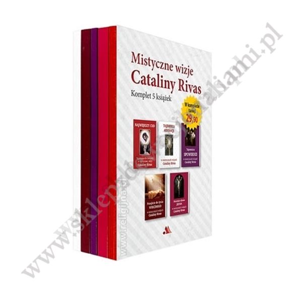 MISTYCZNE WIZJE CATALINY RIVAS - KOMPLET 5 KSIĄŻEK