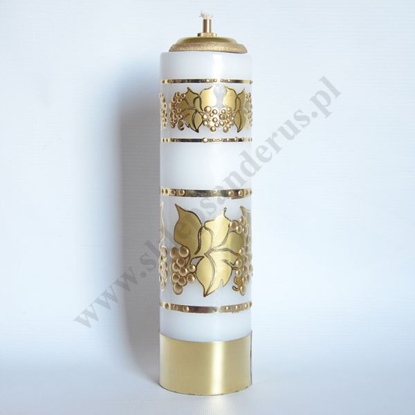 ŚWIECA OŁTARZOWA OLEJOWA - wys. 27 cm - 74677