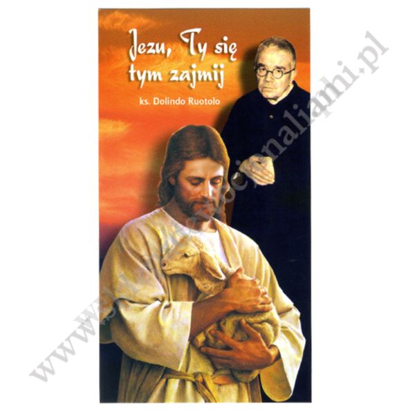 JEZU, TY SIĘ TYM ZAJMIJ - obrazek 7 x 13 cm - paczka 100 szt. - 51335