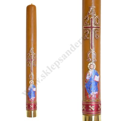 PASCHAŁ PARAFINOWO-WOSKOWY - wys. 100 cm - 84034