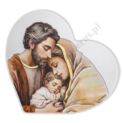 ŚWIĘTA RODZINA - obraz format 20 x 17 cm - IC114/3