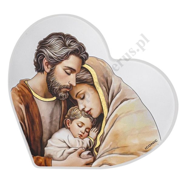 ŚWIĘTA RODZINA - obraz format 20 x 17 cm - IC114/3