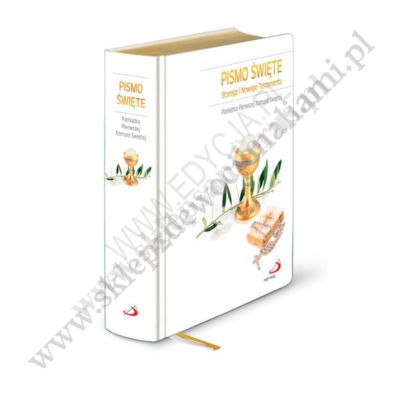 PISMO ŚWIĘTE - STARY I NOWY TESTAMENT - złocone brzegi