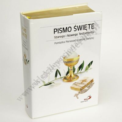 PISMO ŚWIĘTE. STARY I NOWY TESTAMENT. WYDANIE KOMUNIJNE Z PAGINATORAMI