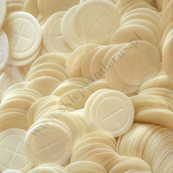 KOMUNIKANTY GRUBE Z OBWOLUTĄ - średnica 3.5 cm - paczka 1000 szt. - 30485