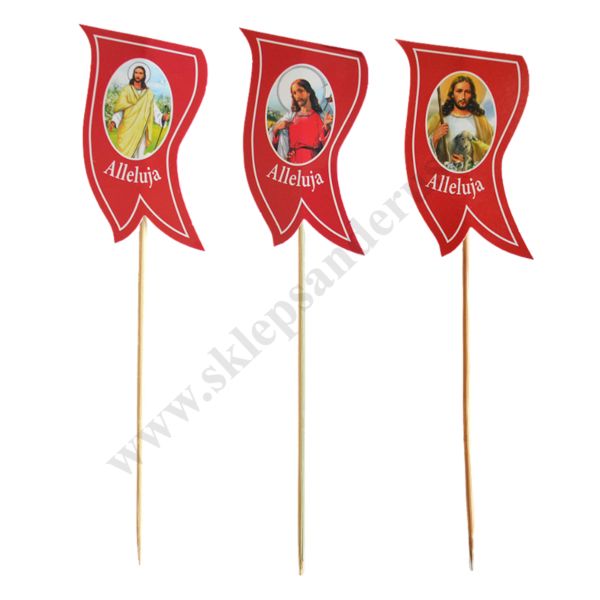 CHORĄGIEWKA WIELKANOCNA - wys.20 cm - mix wzorów - 2701