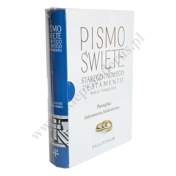 PISMO ŚWIĘTE STAREGO I NOWEGO TESTAMENTU. PAMIĄTKA SAKRAMENTU MAŁŻEŃSTWA