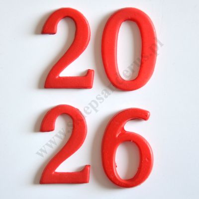 CYFRY NA PASCHAŁ - aplikacja wys. 4.5 cm - 0967