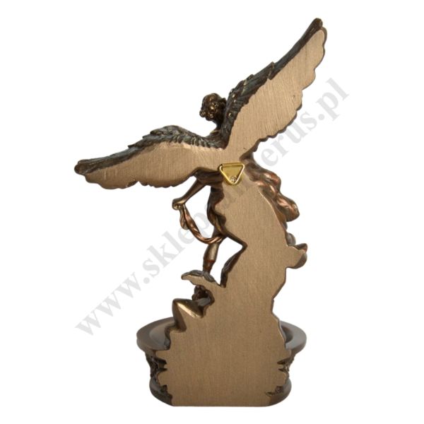 ŚWIĘTY MICHAŁ ARCHANIOŁ - kropielnica wys. 20.5 cm - 68676