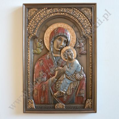 MATKA BOŻA NIEUSTAJĄCEJ POMOCY - ikona, płaskorzeźba 15.5 x 23 cm - 85434