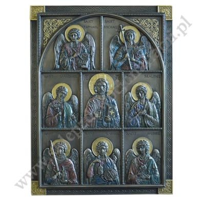 JEZUS I DWUNASTU APOSTOŁÓW - płaskorzeźba 22.7 x 30.3 cm - 45101