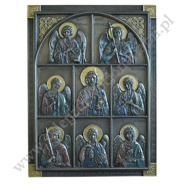 JEZUS I DWUNASTU APOSTOŁÓW - płaskorzeźba 22.7 x 30.3 cm - 45101