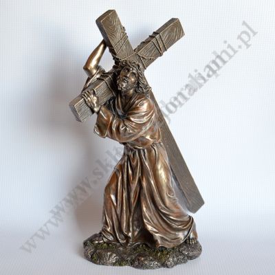 JEZUS NIOSĄCY KRZYŻ - wys.30 cm - 84777