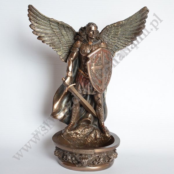 ŚWIETY MICHAŁ ARCHANIOŁ - KROPIELNICA - wys. 21.3 cm - 82773