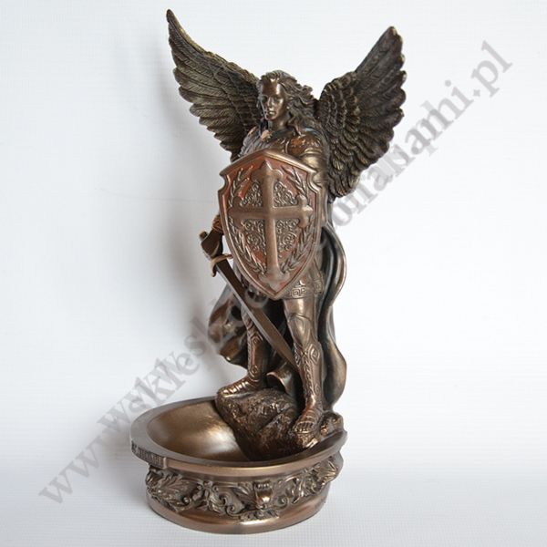 ŚWIETY MICHAŁ ARCHANIOŁ - KROPIELNICA - wys. 21.3 cm - 82773