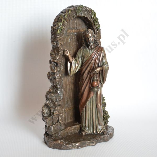 PAN JEZUS PUKAJĄCY DO DRZWI - wys. 24 cm -72667