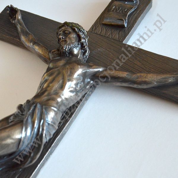 KRZYŻ NA ŚCIANĘ - wys. 41 cm - 87146