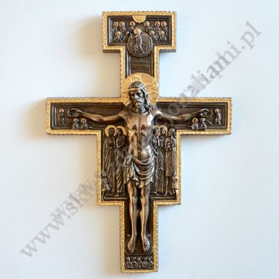 KRZYŻ FRANCISZKAŃSKI - wys. 25.5 cm - 87149
