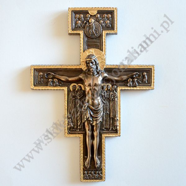 KRZYŻ FRANCISZKAŃSKI - wys. 25.5 cm - 87149