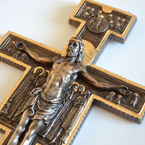 KRZYŻ FRANCISZKAŃSKI - wys. 25.5 cm - 87149