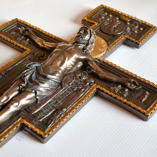 KRZYŻ FRANCISZKAŃSKI - wys. 40 cm - 76889