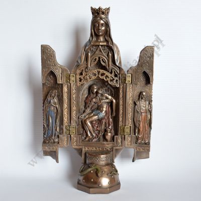 MATKA BOŻA - POLIPTYK - wys. 27.5 cm - 86586