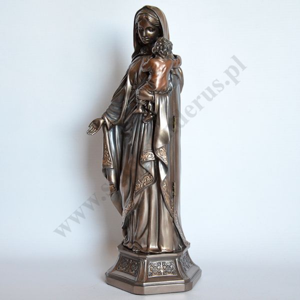 MATKA BOŻA Z DZIECIĄTKIEM - poliptyk wys. 28.5 cm - 74171