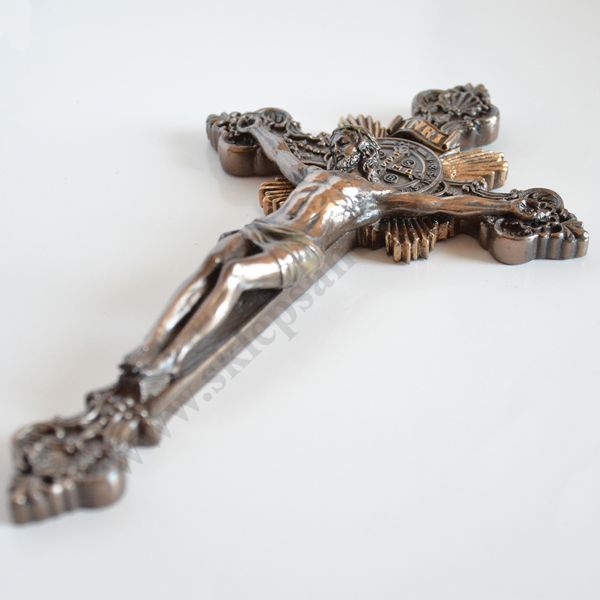 KRZYŻ ŚWĘTEGO BENEDYKTA - wys. 19.5 cm - 74187