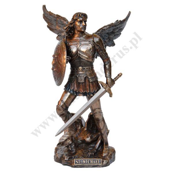 ŚW.MICHAŁ ARCHANIOŁ - wys. 21.5 cm - 11795