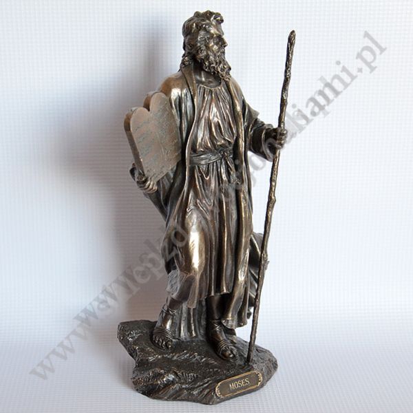 MOJŻESZ I DZIESIĘĆ PRZYKAZAŃ - wys.25 cm - 85438