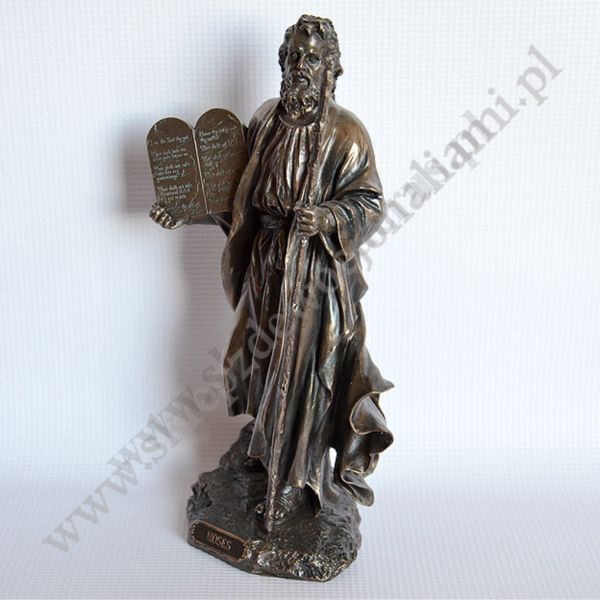 MOJŻESZ I DZIESIĘĆ PRZYKAZAŃ - wys.25 cm - 85438