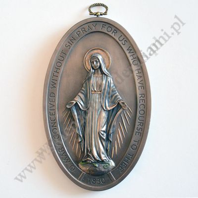 CUDOWNY MEDALIK - wys. 20 cm - 87163