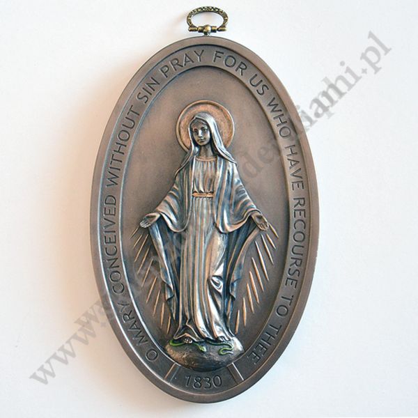 CUDOWNY MEDALIK - wys. 20 cm - 87163