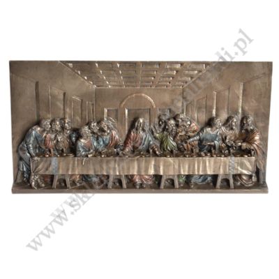 OSTATNIA WIECZERZA - płaskorzeźba 35.5 x 18 cm - 10106