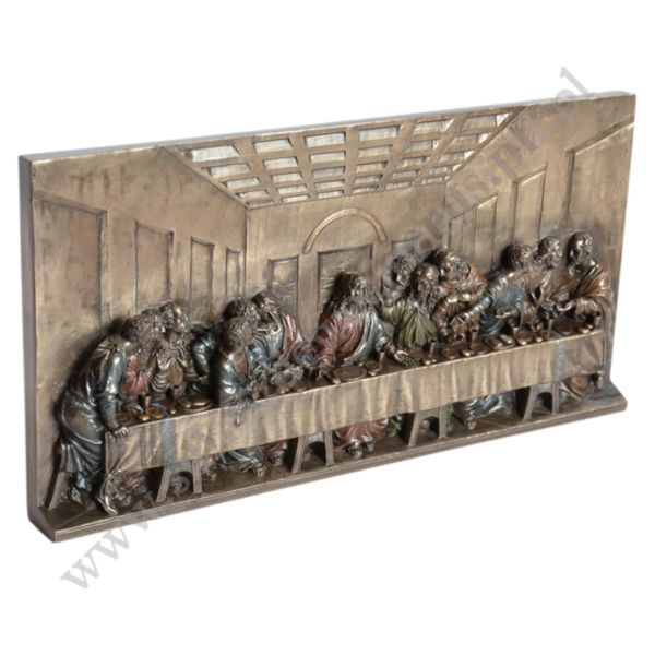 OSTATNIA WIECZERZA - płaskorzeźba 35.5 x 18 cm - 10106