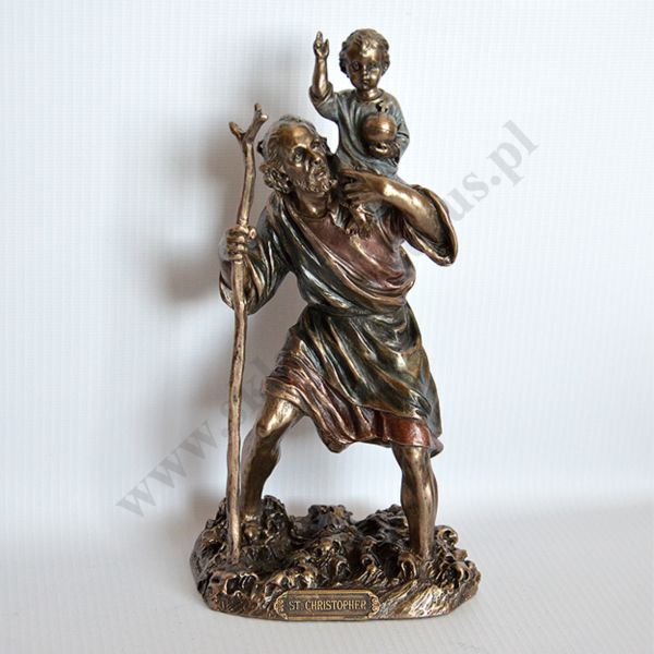ŚWIĘTY KRZYSZTOF - figura wys. 22 cm - 84767