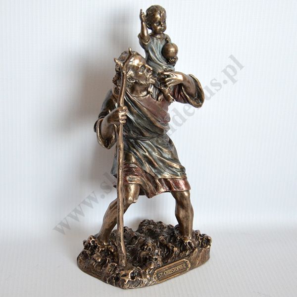 ŚWIĘTY KRZYSZTOF - figura wys. 22 cm - 84767