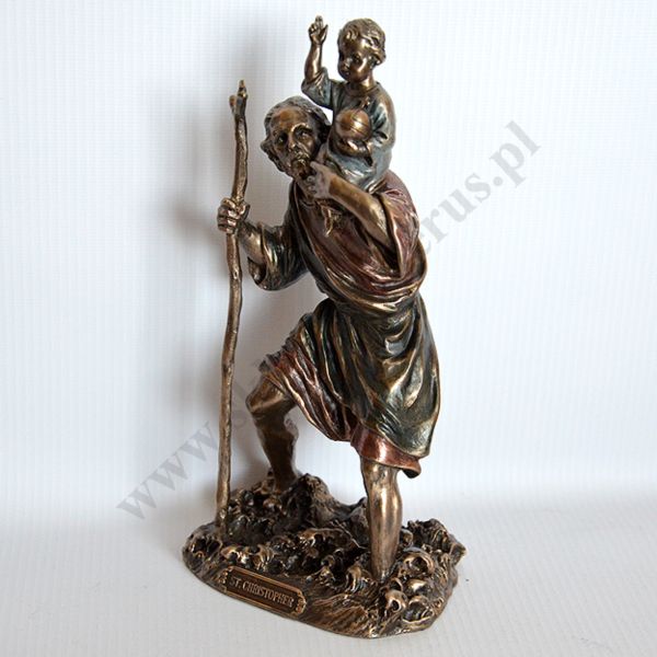ŚWIĘTY KRZYSZTOF - figura wys. 22 cm - 84767