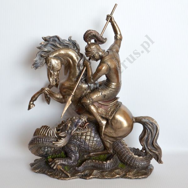 ŚWIĘTY JERZY - figura wys. 31 cm - 84779